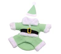 Disfraz de Papá Noel de moda para perros y gatos con sombrero, gorro de Papá Noel, disfraz de Navidad, disfraz para mascotas, ropa de festival