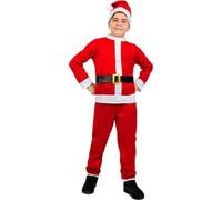 Disfraz de Papá Noel niño 7-9 años