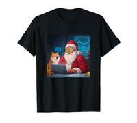 Disfraz de Papá Noel para Amantes del Dinero en Efectivo y Las criptomonedas Camiseta