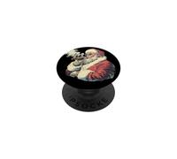 Disfraz de Papá Noel Rico con cigarro para los Amantes de los Puros PopSockets PopGrip Adhesivo