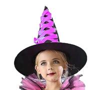 Disfraz de para niñas - Accesorios de cuento de de Halloween Disfraz de de fantasía | Hechicero Cosplay sombrero de escoba adolescente para juego de rol, fiesta de disfraces