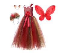 Disfraz de para niñas, vestido de, disfraz de de, Halloween, ala para niñas de 2 a 10 años