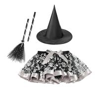 Disfraz de para niños, tutú de de Halloween - Disfraces de Halloween para niños pequeños,Disfraz de de cuento de aterrador para mascarada, cumpleaños de niñas