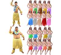 Disfraz de pareja hawaiana para hombre y mujer, perfecto para adultos, verano, Hawai, Luau, Hula, playa, fiesta, disfraz