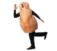 Disfraz de Patata para Halloween, Disfraz de Comida para Adultos, para Hombre y Mujer, para Juego de rol, de Comida Divertido para Fiesta temática de Cosplay, Disfraces de Halloween y Acc