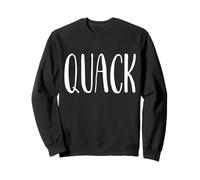 Disfraz de Pato cuac - Funny Duck Goes Quack Sudadera