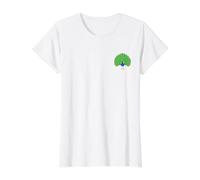 Disfraz de Pavo Real Camiseta gráfica económica, Mujer, Blanco, XL