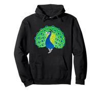 Disfraz de Pavo Real Sudadera con Capucha