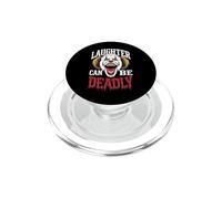 Disfraz de Payaso Asesino Aterrador de Terror PopSockets PopGrip para MagSafe