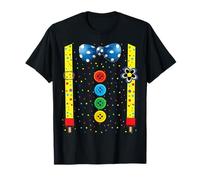 Disfraz De Payaso con Tirantes Disfraz De Carnaval Disfraz Camiseta