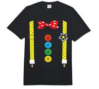 Disfraz De Payaso con Tirantes Disfraz De Carnaval Disfraz Comfort Colors Adult Heavyweight T-Shirt