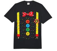 Disfraz De Payaso con Tirantes Disfraz De Carnaval Disfraz Comfort Colors Adult Heavyweight T-Shirt