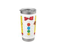 Disfraz De Payaso Con Tirantes Disfraz De Carnaval Disfraz Vaso térmico de acero inoxidable de doble pared