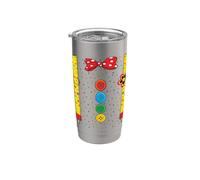 Disfraz De Payaso Con Tirantes Disfraz De Carnaval Disfraz Vaso térmico de acero inoxidable de doble pared