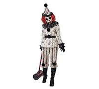 Disfraz de payaso enredadera vintage para adultos, talla L