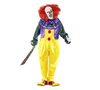 Disfraz De Payaso Espeluznante Para Niños Mediano