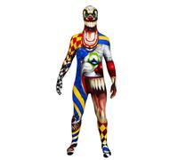 Disfraz De Payaso Monstruo Para Adultos Morphsuit | Mediano
