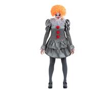 Disfraz De Payaso Pennywise Para Damas Halloween Licenciado IT Capítulo Dos