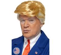 Disfraz De Peluca De Donald Trump Accesorio De Presidente Adulto Nueva USA