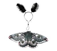 Disfraz de perro | Cat Wing Clothes with Headband, Halloween Moth Dog Wing | Cat Party Small Medium Large Breed Puppy Birthday Holiday