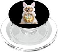Disfraz de Perro Cocker Spaniel con Conejito de Pascua PopSockets PopGrip para MagSafe