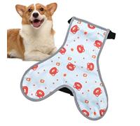Disfraz de perro impermeable para el vientre de las mascotas, ropa para mascotas con patrón de dibujos animados, para una fácil preparación de salidas, senderismo, camping, uso diario, visita al