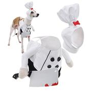 Disfraz de perro pequeño | Disfraces ajustables de chef para mascotas para gatos y perros | Accesorios para fotos con camisa de chef, sombrero de cocina, trajes de vestir espeluznantes para gatitos
