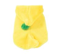 Disfraz de perro - Poliéster Plush Cotton | Banana Dog Costume | Dress Up Clothes For Small Medium Breed Dogs Cats Halloween Christmas Spring Fall Winter Party Photo Pet Clothing