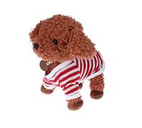 Disfraz de Perro Vestidos sin Mangas Chaleco Simple para Perro Ropa Transpirable Ropa para Perros Ropa Informal de Primavera y Verano Ropa (Rojo S)