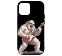 Disfraz de pie grande blanco con guitarra para los amantes del balancín Carcasa para iPhone 12/12 Pro