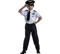 Disfraz De Piloto Para Niños - Uniforme De Capitán De Aerolínea