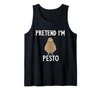Disfraz de pingüino de Pesto para niños y mujeres Camiseta sin Mangas