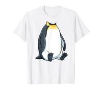 Disfraz de pingüino Emperador gráfico Corporal Divertido Halloween Cosplay Camiseta gráfica económica, Hombre, Blanco, S