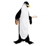Disfraz de pingüino para adultos, disfraz de pingüino para adultos, enterizo de pingüino para dormir, pijama de animales para niños, adultos, cosplay, Como se muestra, Small