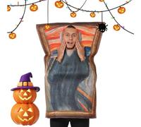 Disfraz de pintura famosa - Disfraz de artista de Halloween, ropa de broma portátil | Disfraces de Halloween, ropa de broma portátil, disfraces de Halloween, ropa de pintura famosa para hombre