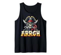 Disfraz de Pirata de Halloween Arrgh Camiseta sin Mangas