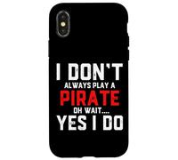 Disfraz de Pirata, el Mejor Disfraz de Halloween para Piratas Carcasa para iPhone X/XS