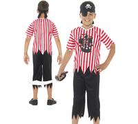 Disfraz de Pirata Niños Jolly Pirata Libro Semana Día Niños Disfraz Infantil