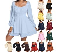 Disfraz de pirata para mujer, sin hombros, pelele blanco, elegante, minivestido de manga larga, vestido de carnaval, disfraz de Halloween, vestido de gasa sin colegios, vestido de pirata, vestido de