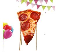 Disfraz de Pizza para Pizza: Traje De Pizza Realista Para Chistes De Halloween, Cosplay de Carnaval y | Disfraz de Pizza de poliésterPara Niños y Adultos, Niños 51x71 cm, Adulto 61x85 cm
