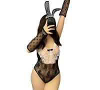 Disfraz de policía de anime para cosplay, secretaria, lencería de encaje, para mujer, disfraz de colegiala, talla L