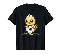 Disfraz de pollito de fútbol feliz Camiseta
