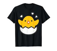 Disfraz de Pollo bebé para incubación Camiseta gráfica económica, Hombre, Negro, S