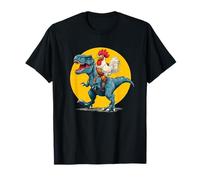 Disfraz de Pollo Best Friends para Amantes de los Dinosaurios Camiseta