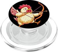 Disfraz de Pollo de Gallo ángel en Estilo Cupido PopSockets PopGrip para MagSafe