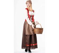 Disfraz de Posadera Medieval para mujer