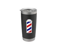 Disfraz de poste de barbero Vaso térmico de acero inoxidable de doble pared