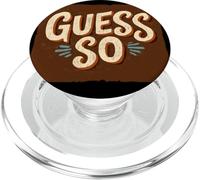 Disfraz de Pretty Guess So Statement PopSockets PopGrip para MagSafe
