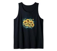 Disfraz de Pretty Smiles in Sunflower Season Camiseta sin Mangas