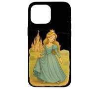 Disfraz de princesa con castillo de cuento de hadas Carcasa para iPhone 16 Pro Max
